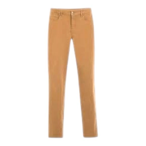 Chico's The So Slimming Girlfriend Ankle Jeans Size 0 (US 4R) in Camel - Picture 8 of 9